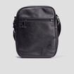 Sac rectangulaire bandouli&egrave;re noir homme