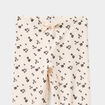 Legging côtelé coton beige fille