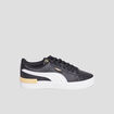 Tennis basses à lacets en cuir Puma Jada noir fille