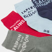 Lot 5 paires chaussettes vert kaki b&eacute;b&eacute; gar&ccedil;on