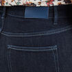 Jeans slim taille haute 7/8ème bleu femme grande taille