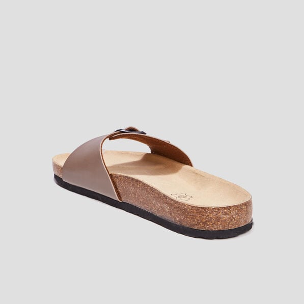 mules avec boucles taupe homme Mules avec boucles taupe homme