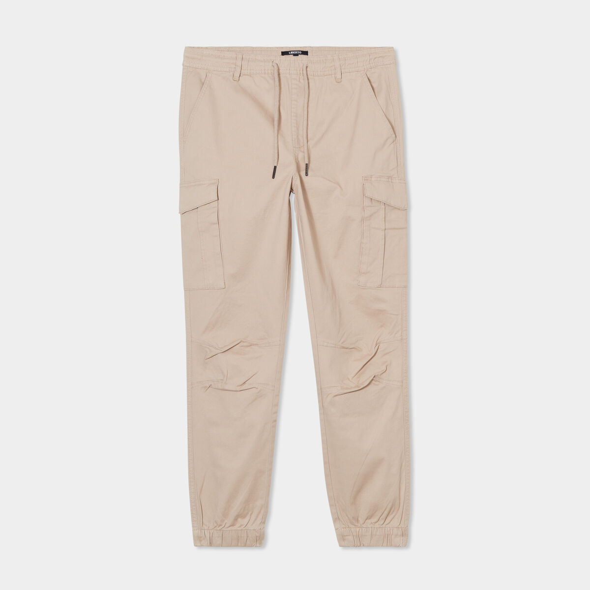 Pantalon cargo slim coton Liberto beige homme