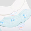 Lot 2 bavoirs coton Mickey ivoire bébé garçon