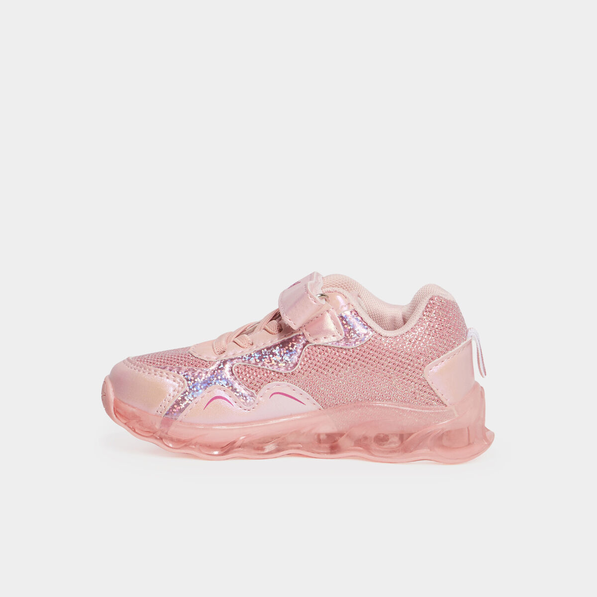 Baskets running lumineuses Stitch rose fille