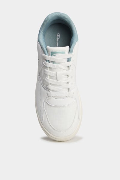 Baskets &agrave; lacets Champion RD25 vert femme