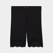 Legging corsaire à dentelle noir femme