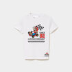 T-shirt manches courtes coton Mario blanc gar&ccedil;on