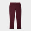 Pantalon chino droit stretch violet foncé homme