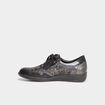 Derbies compensées en cuir Confortissimo noir femme
