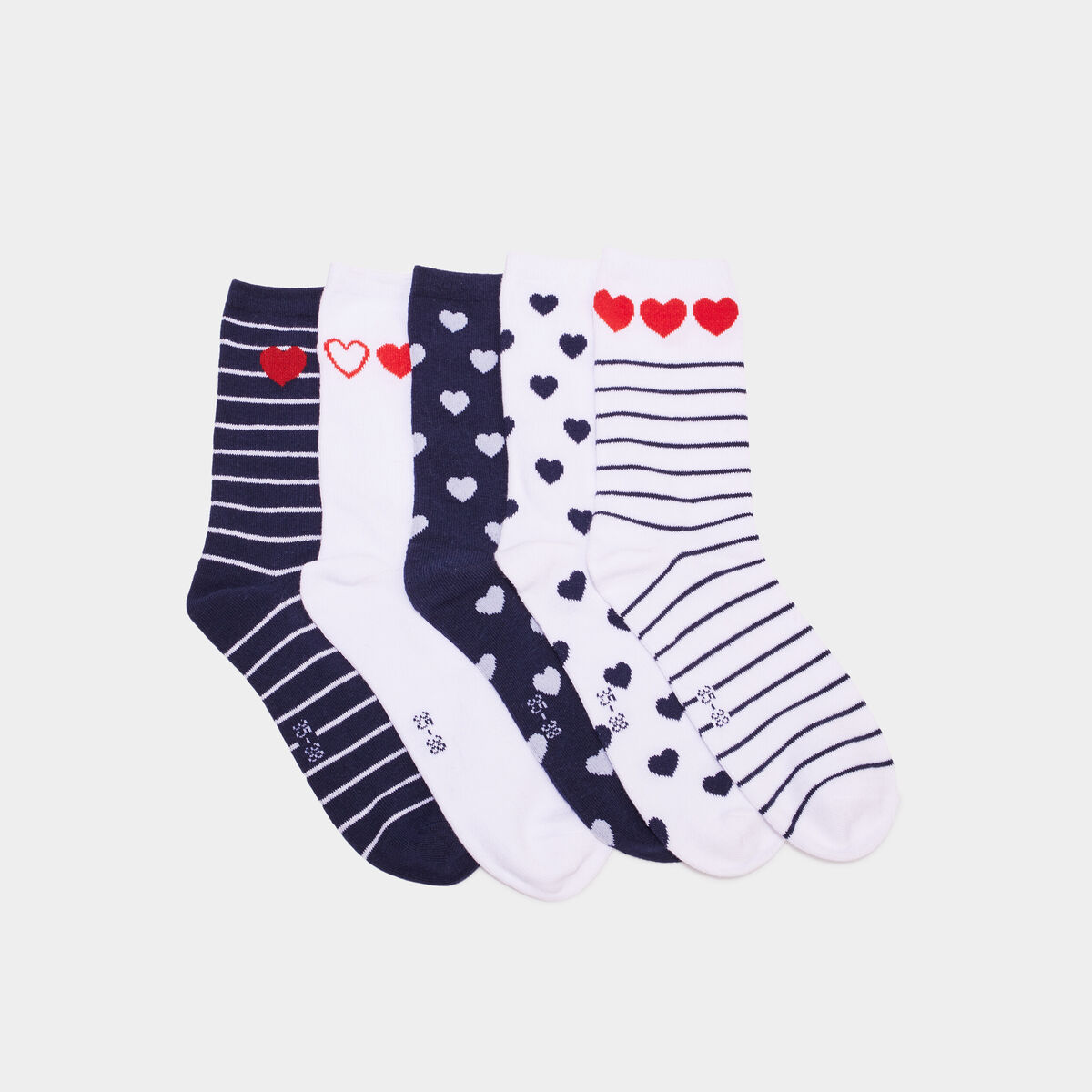Paire de chaussette en coton Labonal BLEU CLAIR pour homme LABONAL