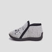 Chaussons bottillons gris b&eacute;b&eacute; gar&ccedil;on