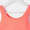 Maillot de bain 2 pièces orange fluo fille