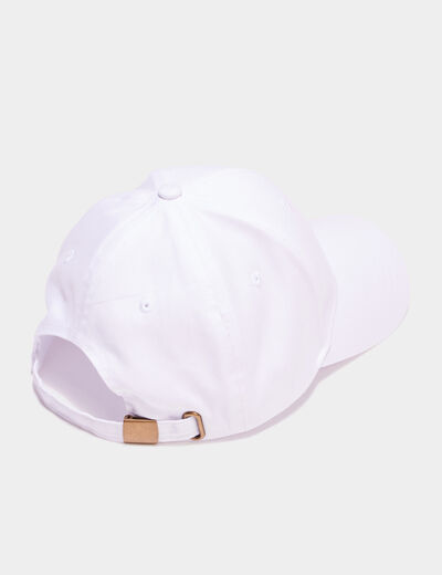 Casquette blanc femme