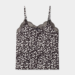 caraco col a dentelle noir femme Caraco col à dentelle noir femme