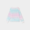 Ensemble pyjama effet polaire multicolore fille