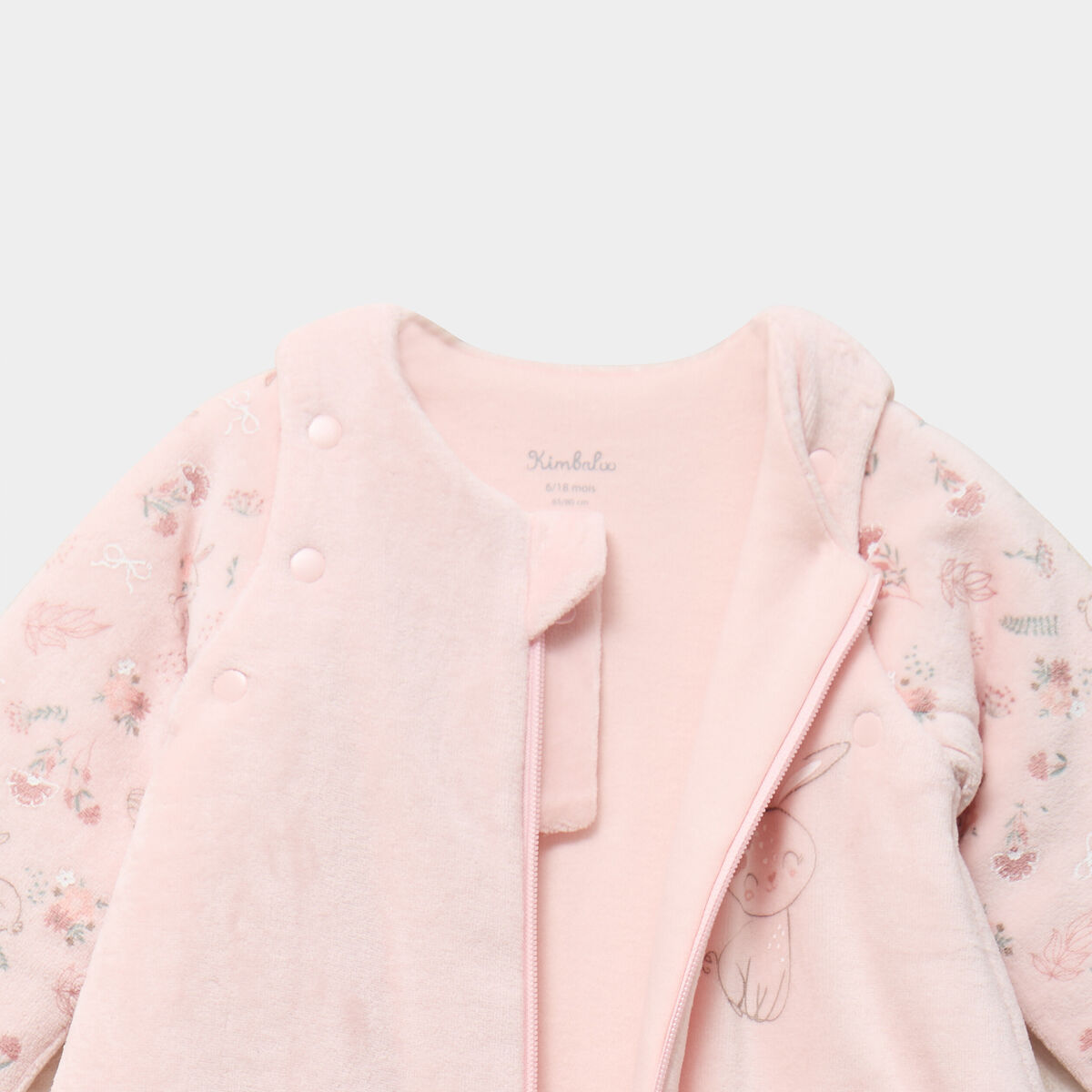 Gigoteuse manches amovibles TOG 3 rose clair b&eacute;b&eacute;