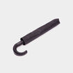 Parapluie canne pliable noir mixte