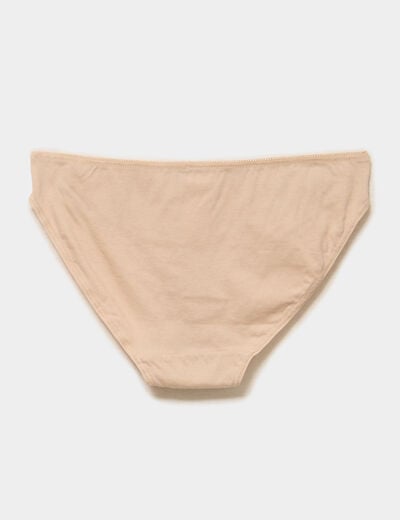 Lot 5 culottes coton vieux rose femme