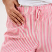 Pantalon de pyjama fluide rose femme