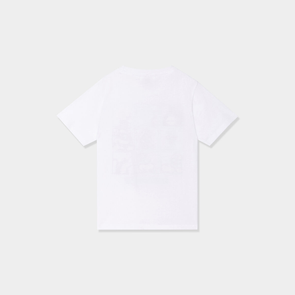 T-shirt manches courtes Super Mario blanc garçon
