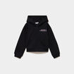 Sweat zipp&eacute; &agrave; capuche Kpop Demon Hunters noir fille