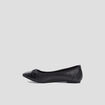 Ballerines avec noeuds noir fille