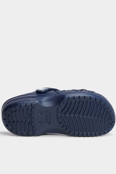 Sabots de plage Crocs bleu marine gar&ccedil;on