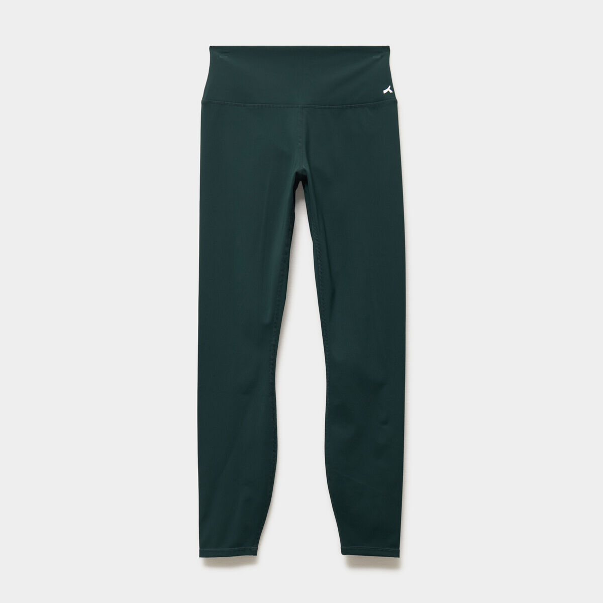 Legging de sport gainant taille haute vert fonc&eacute; femme