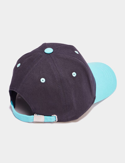 Casquette coton bleu marine garçon