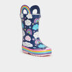Bottes de pluie multicolore b&eacute;b&eacute; fille