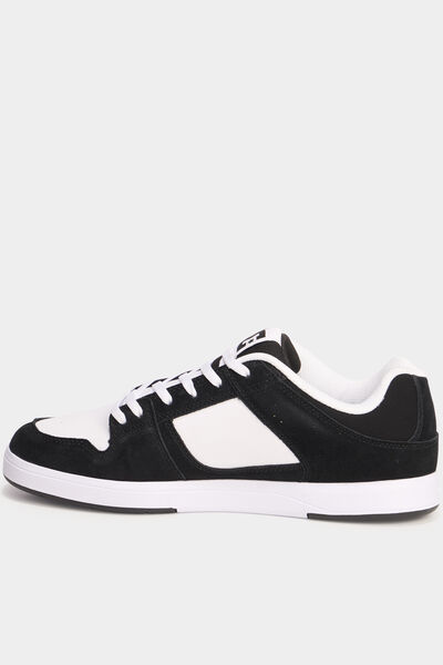 Baskets en cuir su&eacute;dine antid&eacute;rapantes multicolore homme
