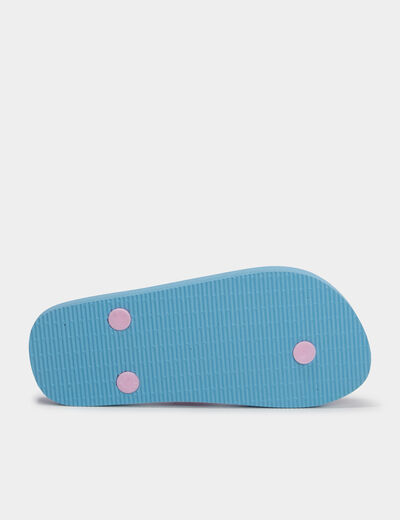 Tongs Les Sisters multicolore fille