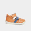 Bottillons salomé en cuir Kickers Wafel camel bébé garçon