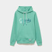 Sweat hoodie molleton1 poche vert menthe homme