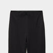 Pantalon bootcut stretch noir fille
