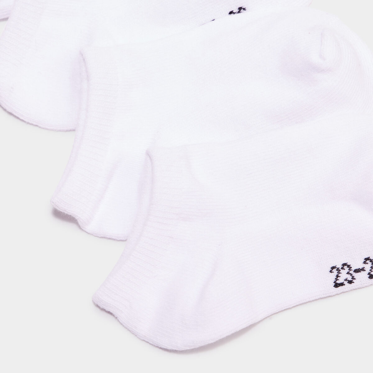 Lot 5 socquettes blanc b&eacute;b&eacute; fille