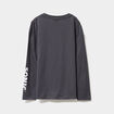 T-shirt manches longues coton Sonic gris foncé garçon