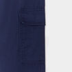 Pantalon cargo taille élastiquée bleu marine garçon