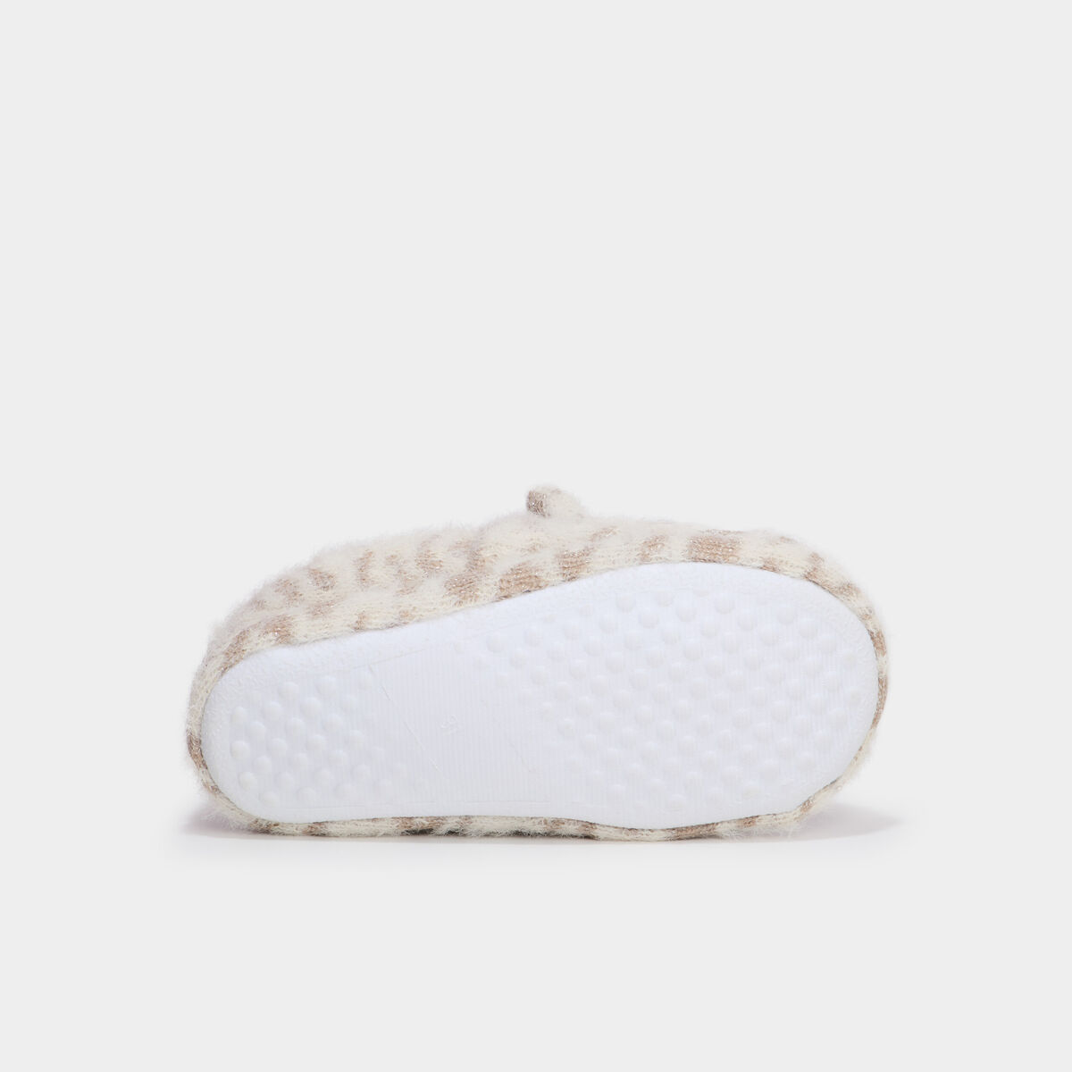 Chaussons doublure fausse fourrure sable fille