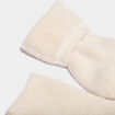 Lot 2 paires chaussettes thermiques ivoire femme