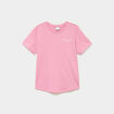 T-shirt manches courtes coton Champion rose femme
