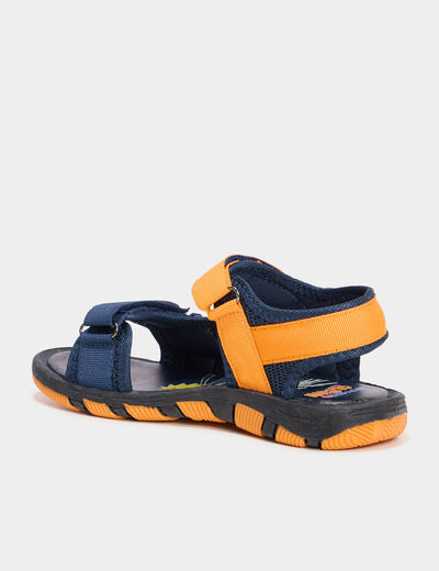 Sandales à scratchs Naruto multicolore garçon