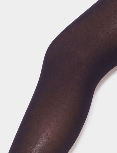 Lot de 2 collants 40D noir femme grande taille