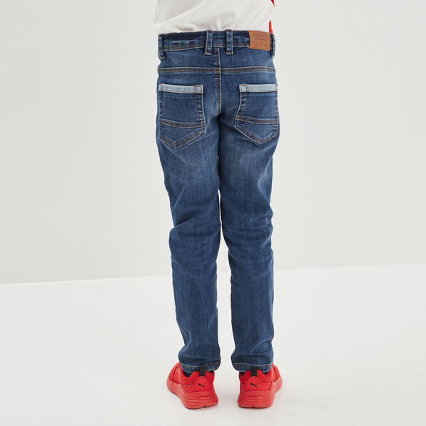 jeans slim creeks denim double stone garcon Jeans slim Creeks denim double stone garçon