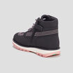 Bottines zippées Kickers Krally noir fille