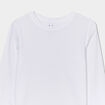 T-shirt manches longues blanc garçon
