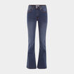 Jeans flare taille standard denim stone femme