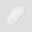 Lot de 2 paires de chaussettes &agrave; volants blanc fille
