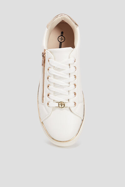 Baskets tennis Mosquitos blanc femme